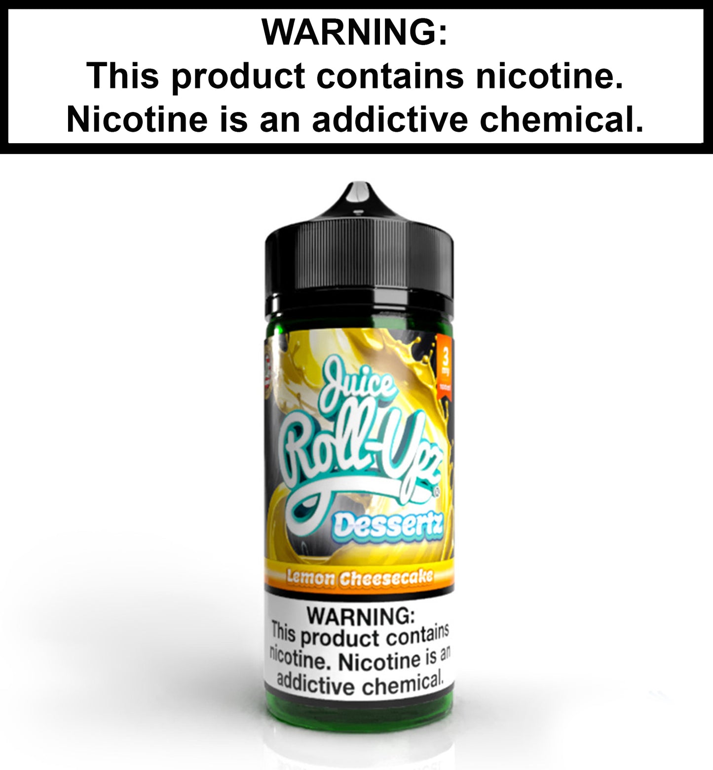 Juice Roll-Upz Lemon Cheesecake