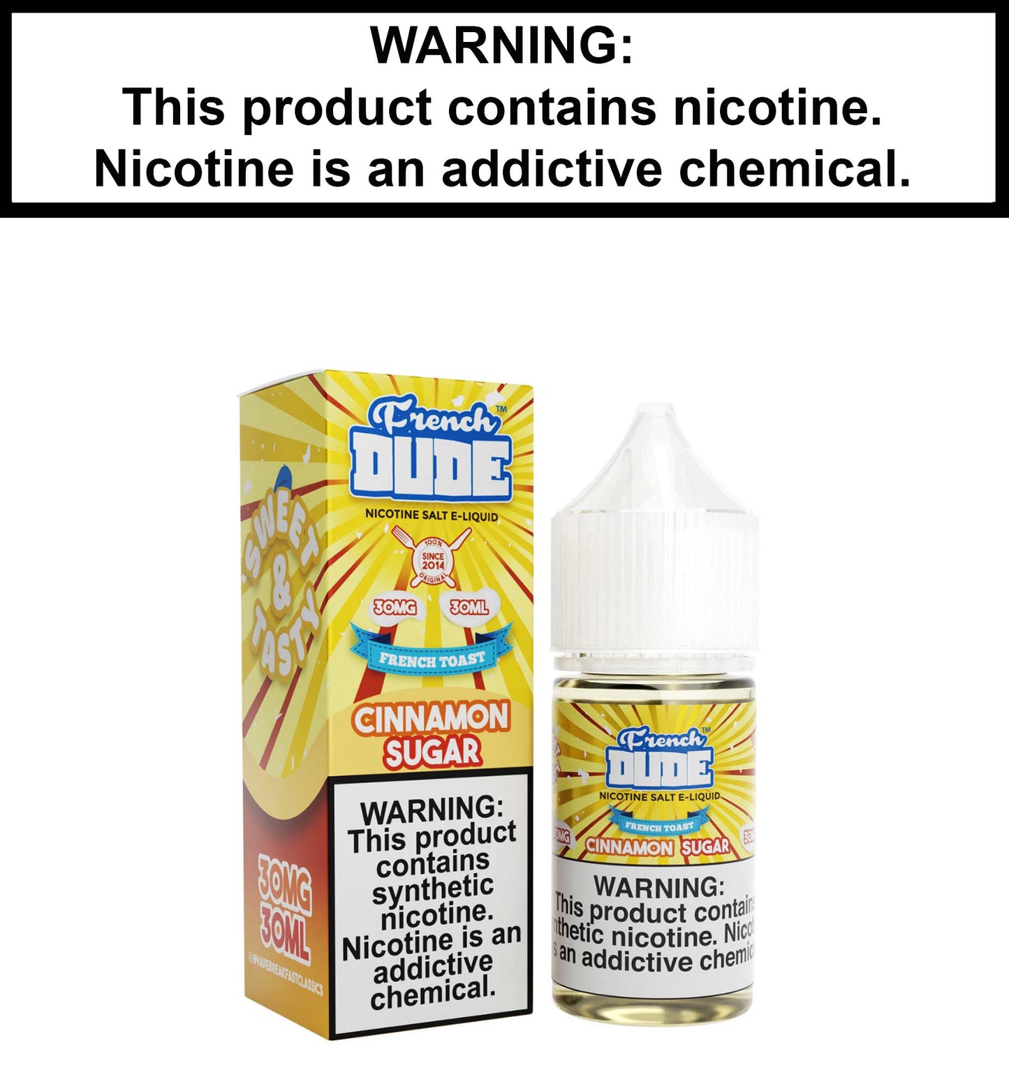 French Dude Cinnamon Sugar (Nic Salt)