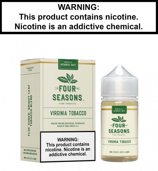Four Seasons Virginia Tobacco (Nic Salt)