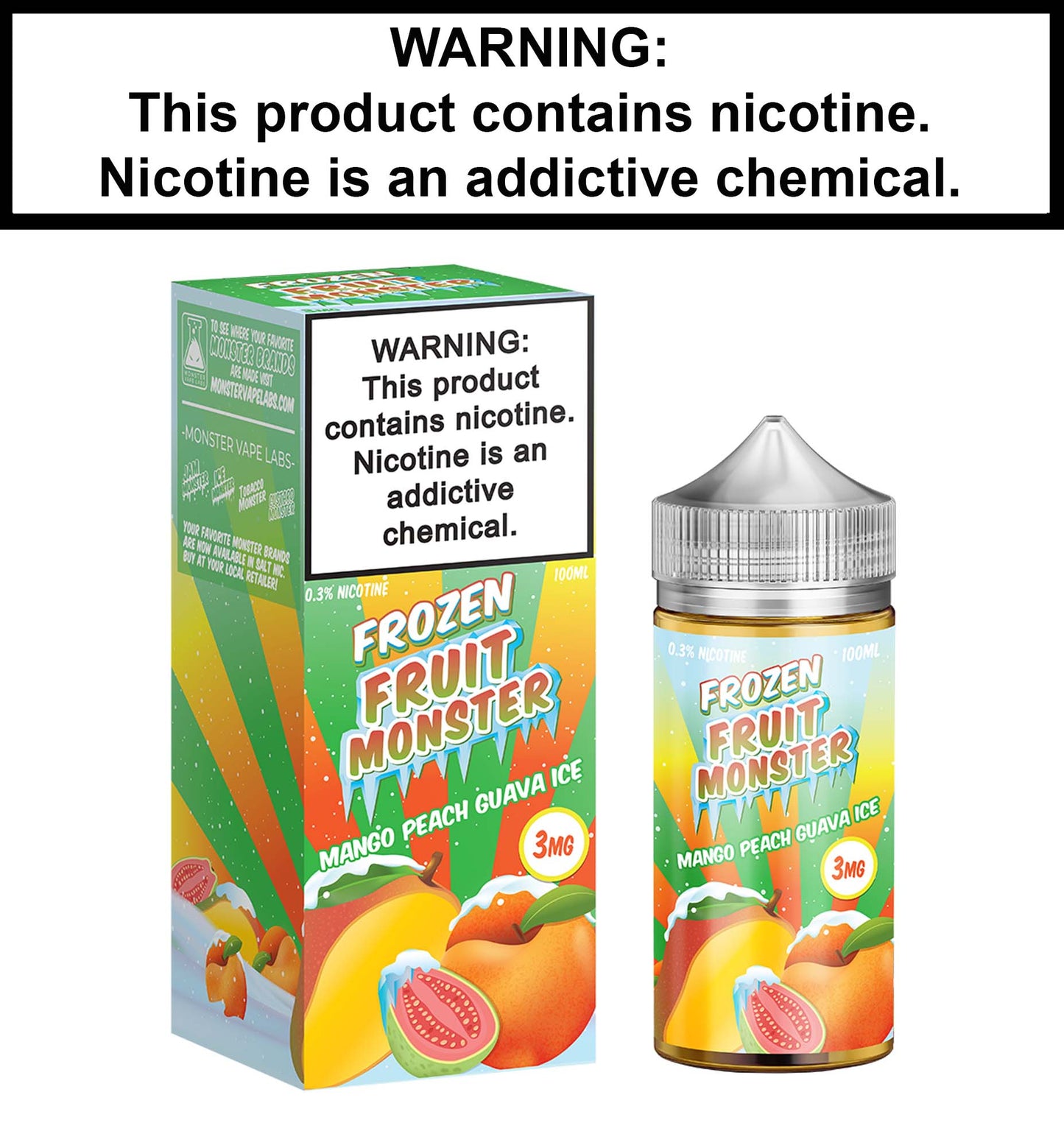 Fruit Monster Mango Peach Guava Ice