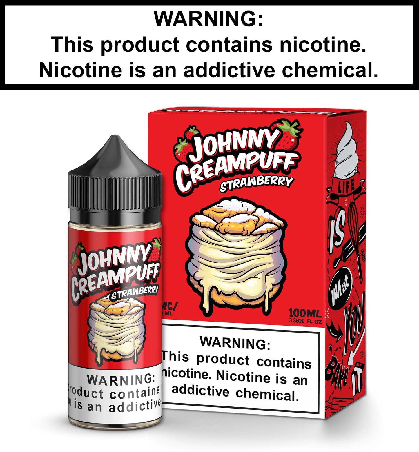 Johnny Creampuff Strawberry