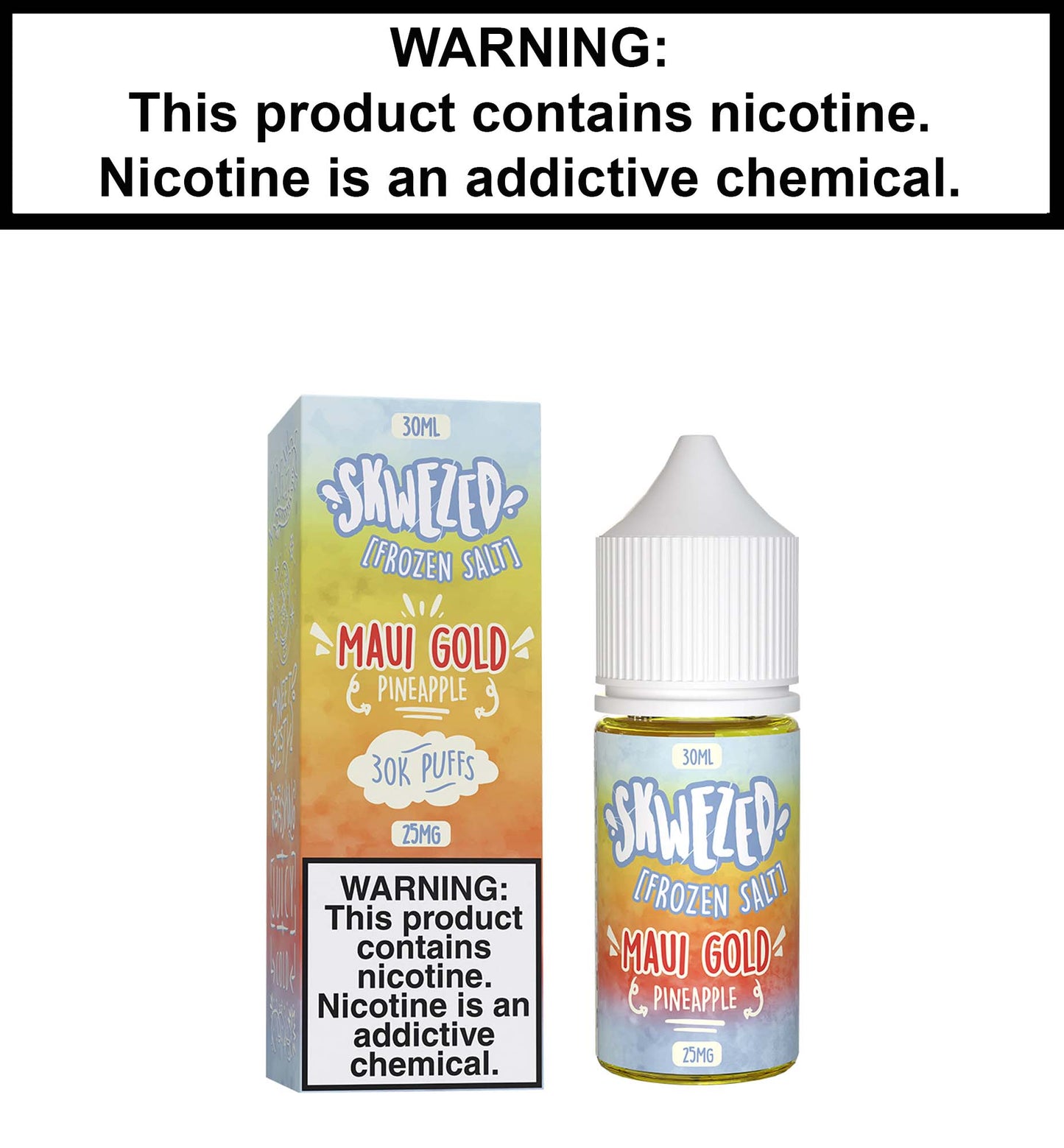 Skwezed Frozen Maui Gold (Nic Salt)