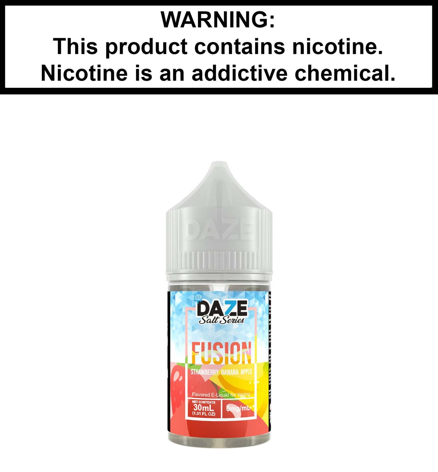 Daze Strawberry Banana Apple Iced (Nic Salt)