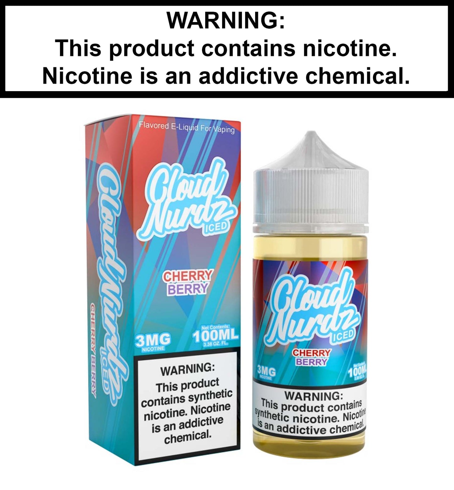 Cloud Nurdz Cherry Berry Iced