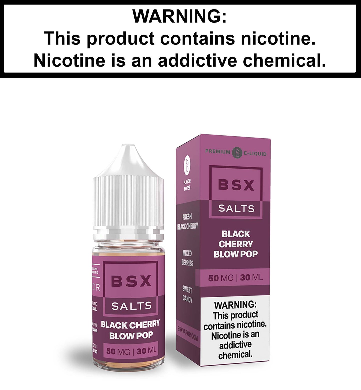 Basix Black Cherry Blow Pop (Nic Salt)