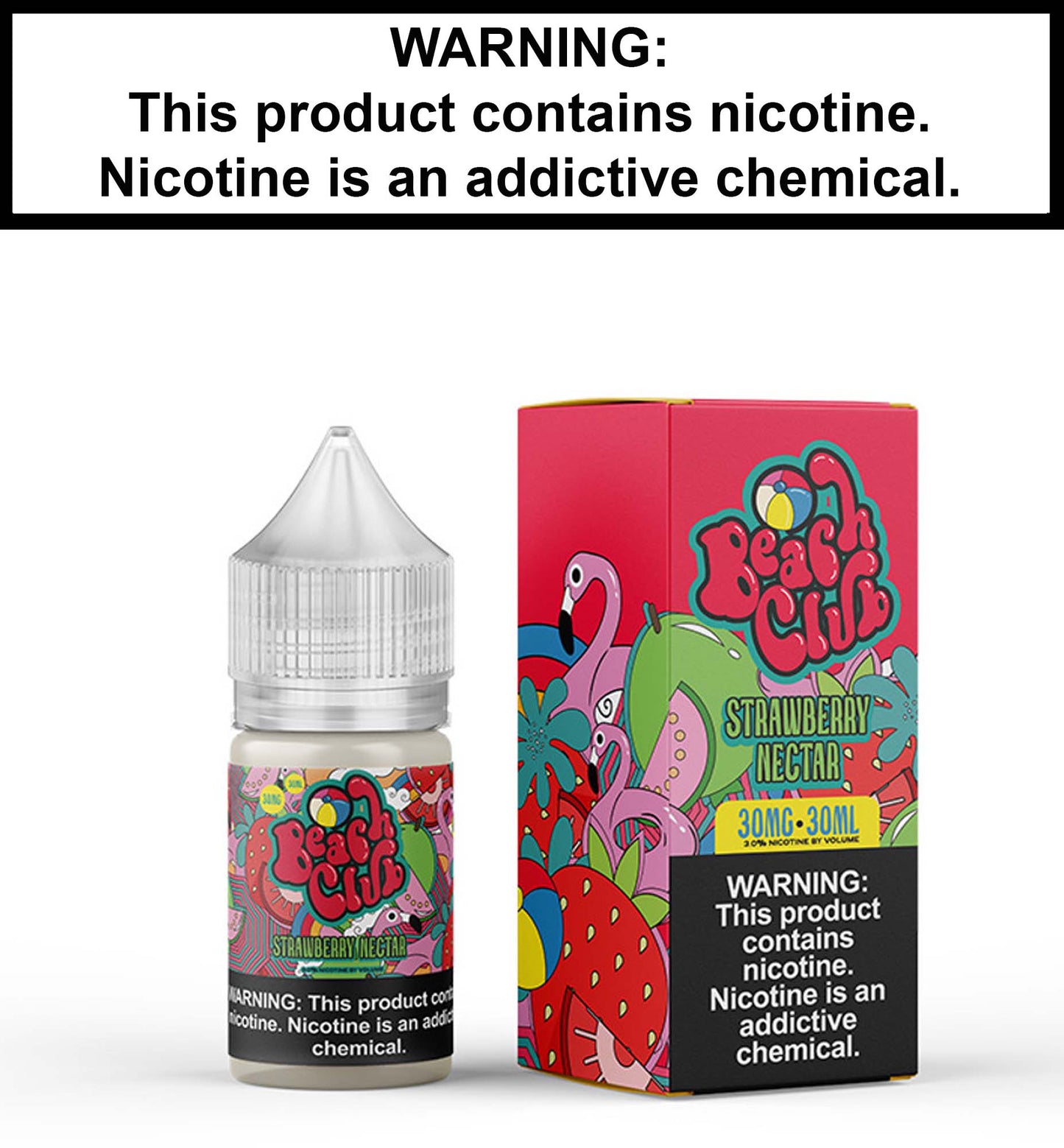 Beach Club Strawberry Nectar (Nic Salt)