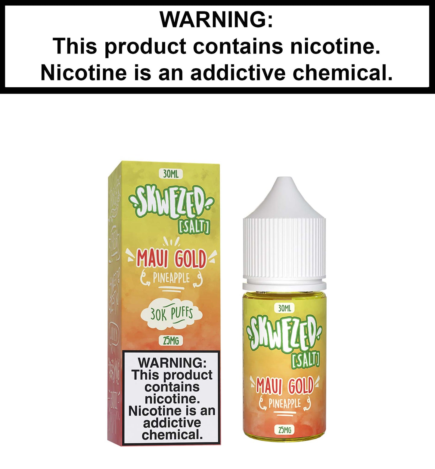 Skwezed Maui Gold (Nic Salt)