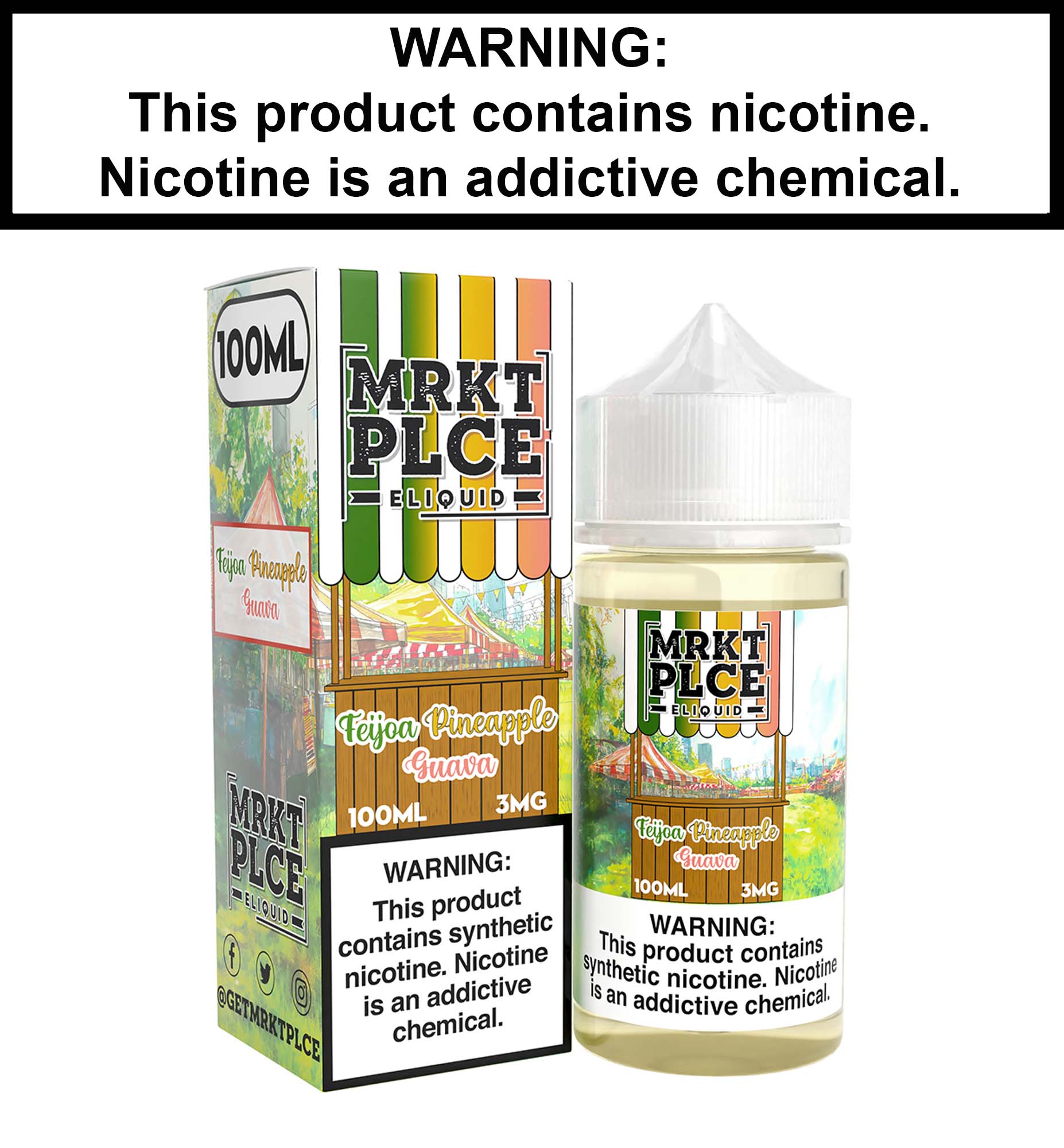 mrkt plce vape juice near me MRKT PLCE Feijoa Pineapple Guava – Vapor Villa