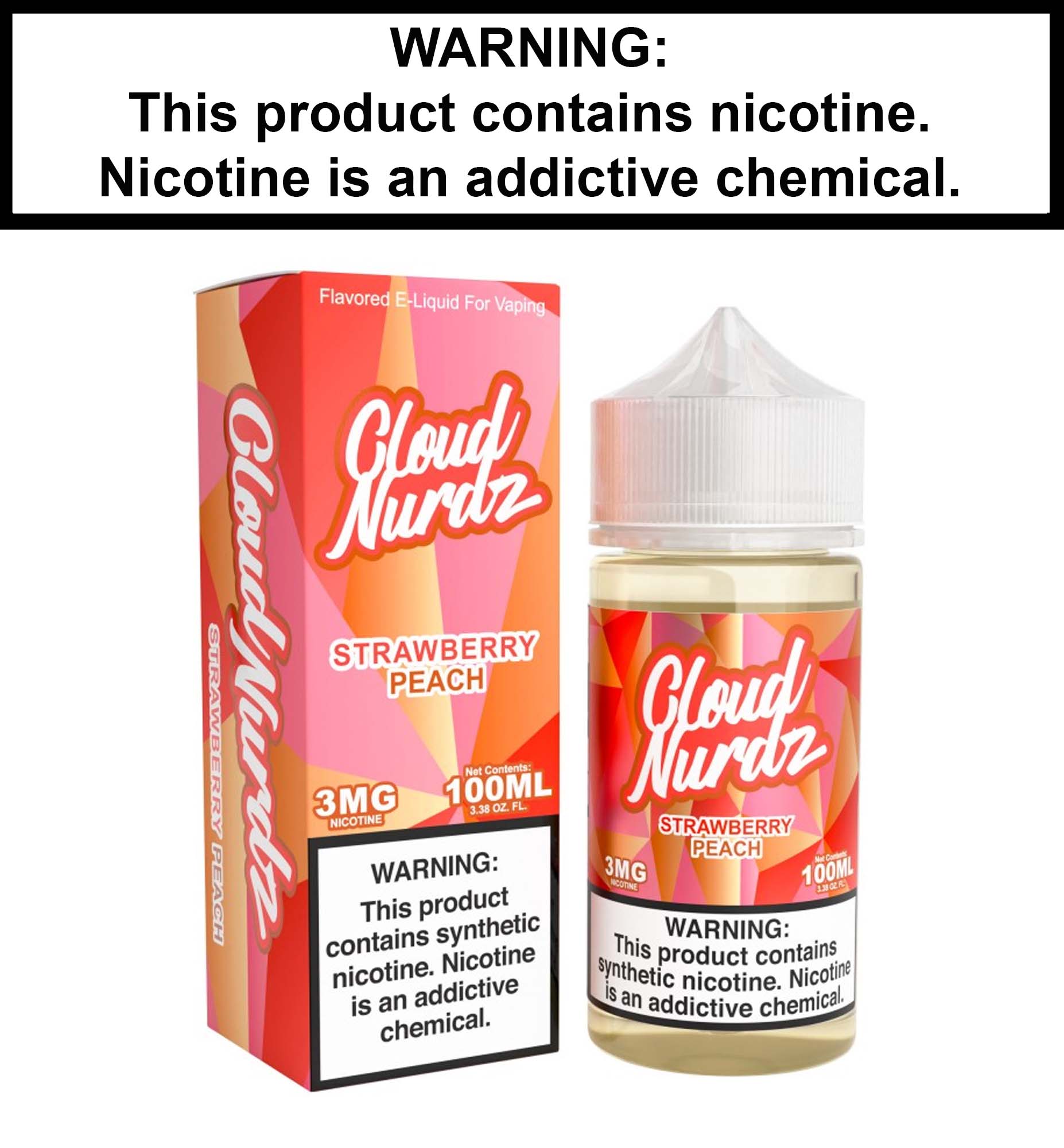 Cloud Nurdz Strawberry Peach Vapor Villa Cloud Nurdz Strawberry Peach Vapor Villa