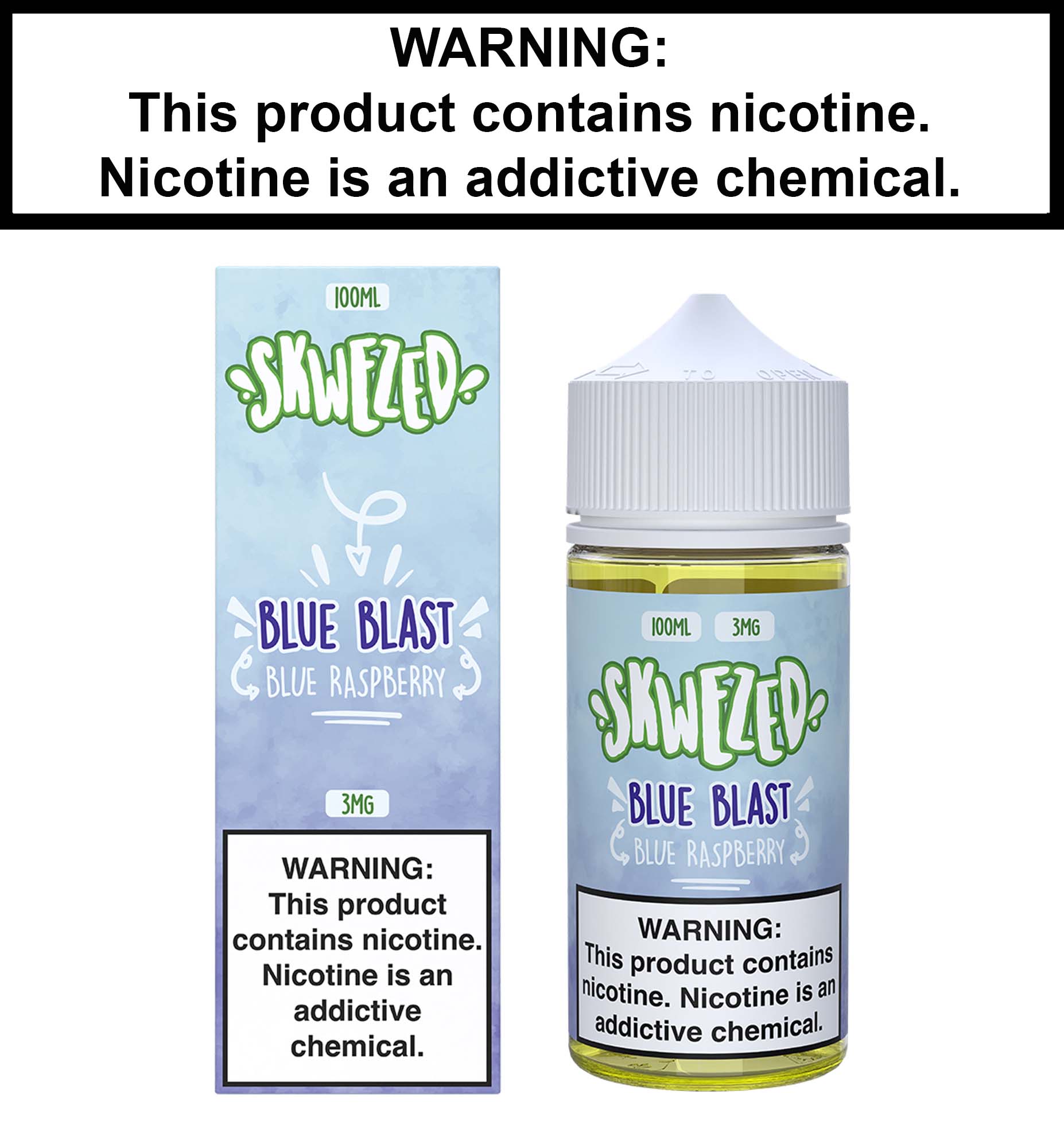 Skwezed Blue Blast (Blue Raspberry) Vapor Villa Skwezed Blue Blast (Blue Raspberry) Vapor Villa