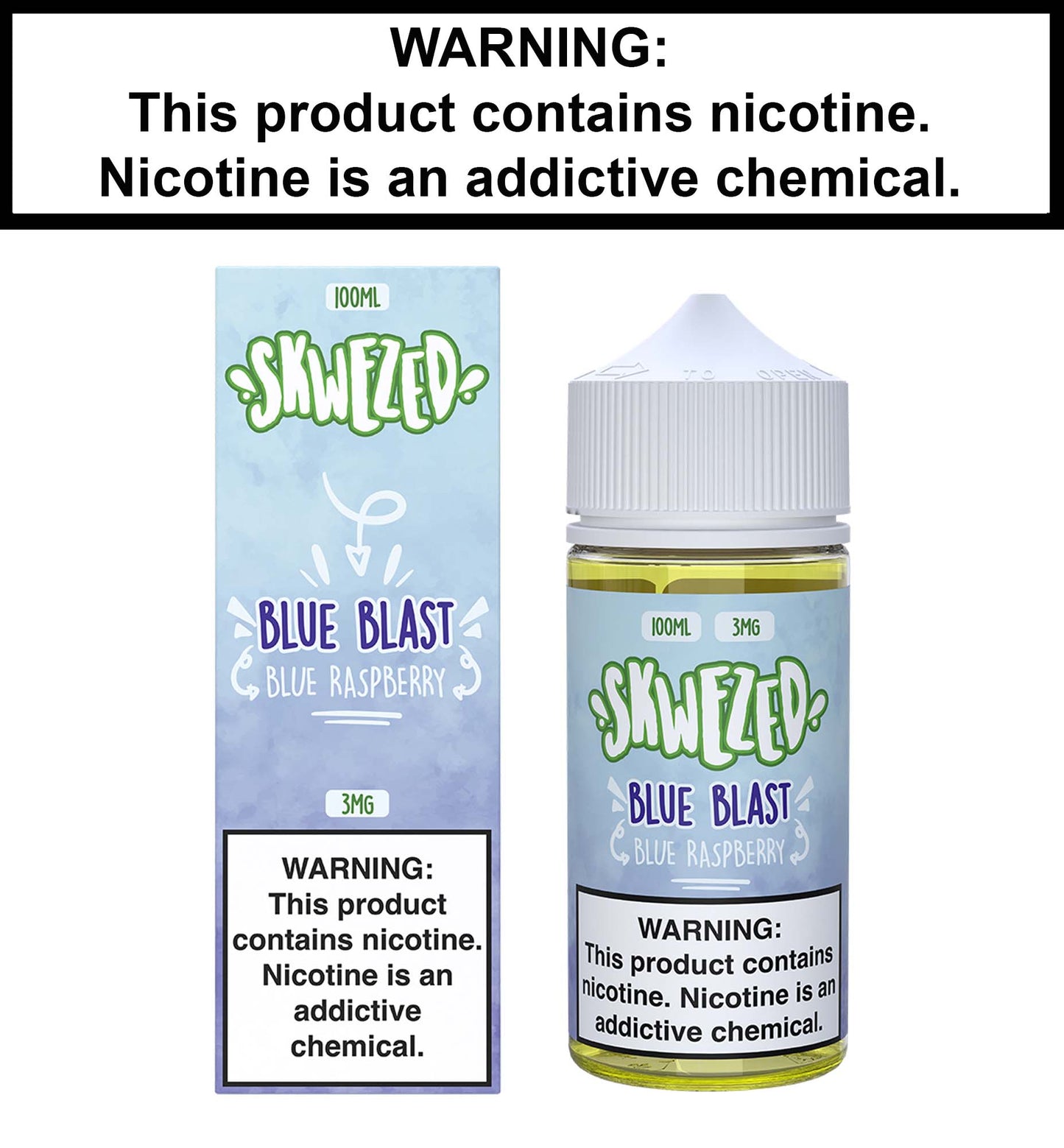 Skwezed Blue Blast (Blue Raspberry)