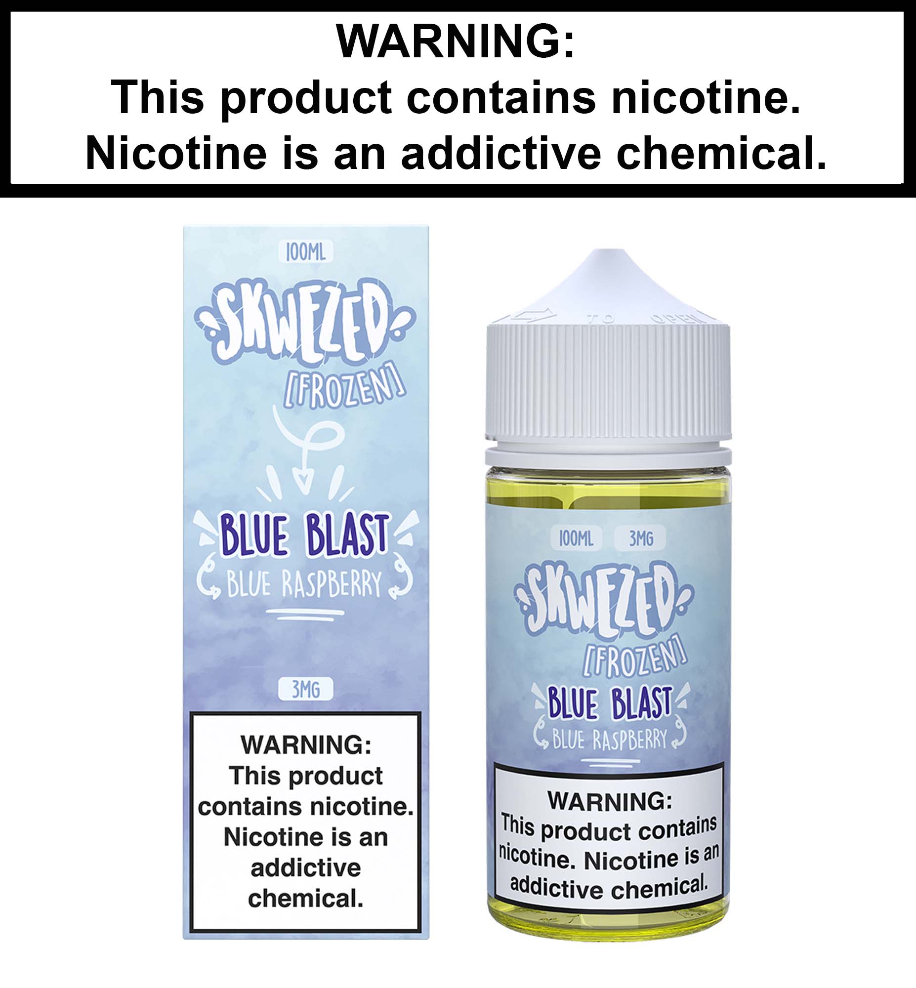 Skwezed Frozen Blue Blast (Blue Raspberry) Vapor Villa Skwezed Frozen Blue Blast (Blue Raspberry) Vapor Villa