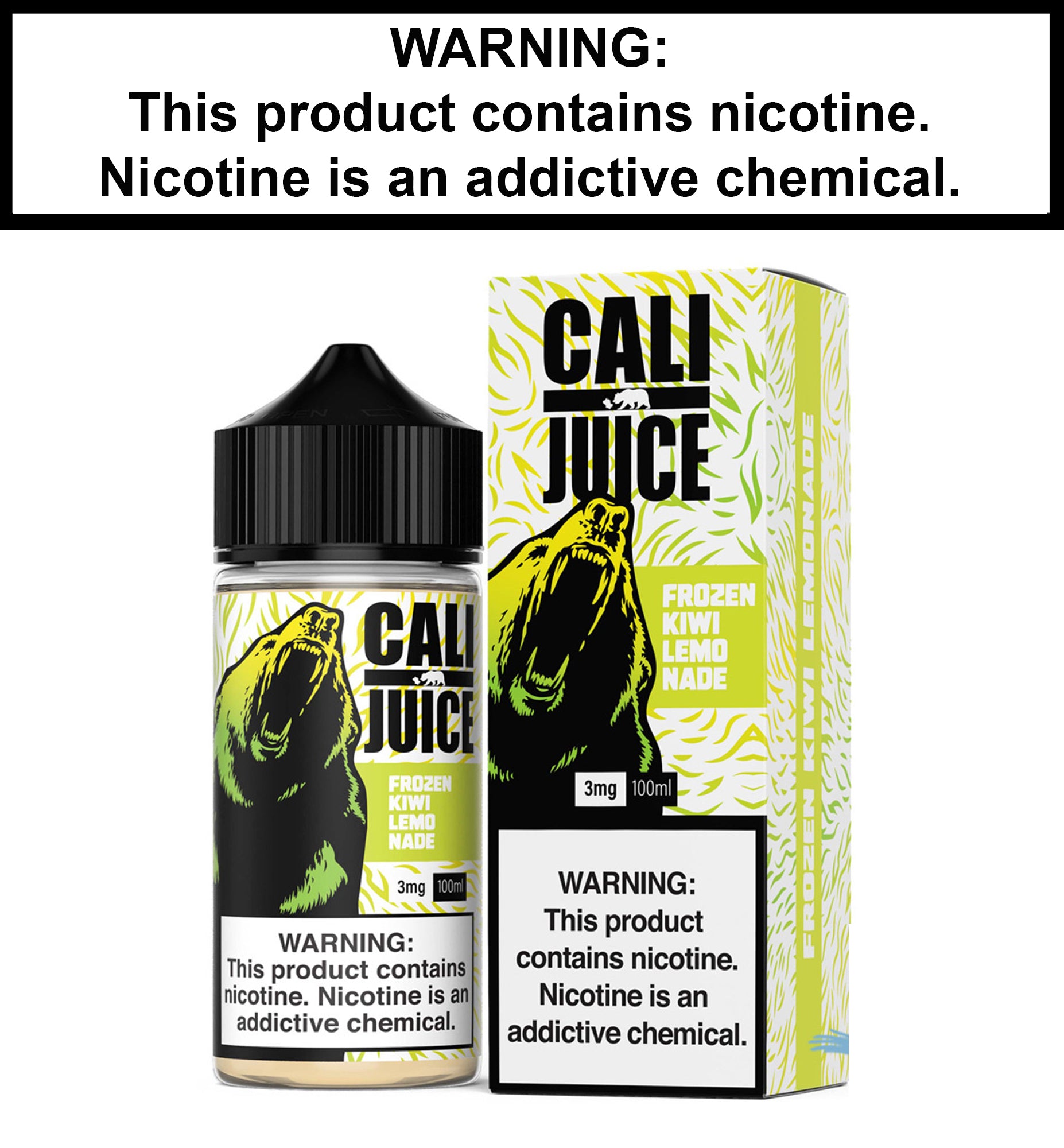 Cali Juice Frozen Kiwi Lemonade Vapor Villa Cali Juice Frozen Kiwi Lemonade Vapor Villa