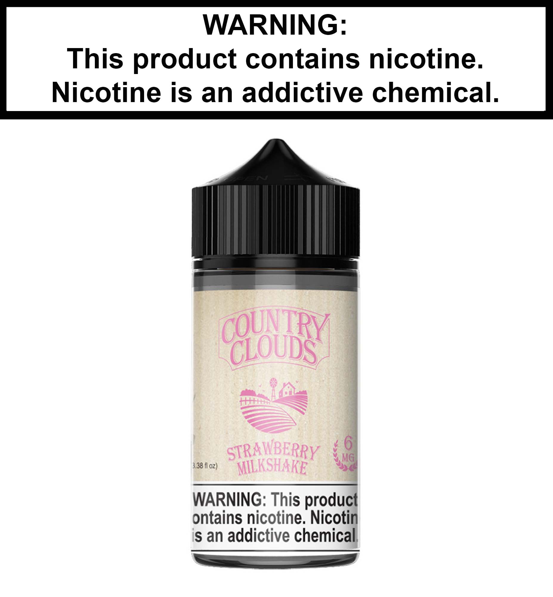 Country Clouds Strawberry Milkshake Vapor Villa Country Clouds Strawberry Milkshake Vapor Villa