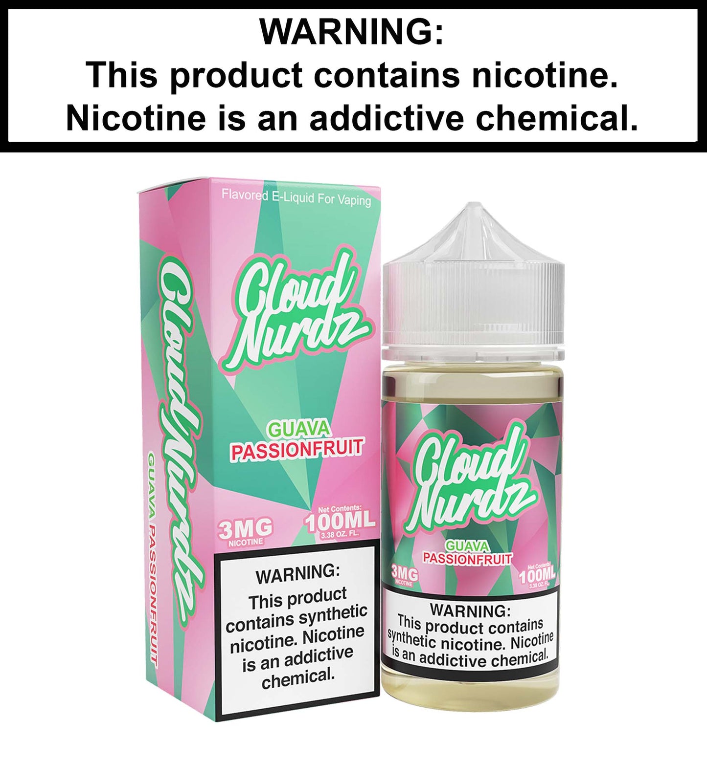 Cloud Nurdz Pink Guava Passionfruit