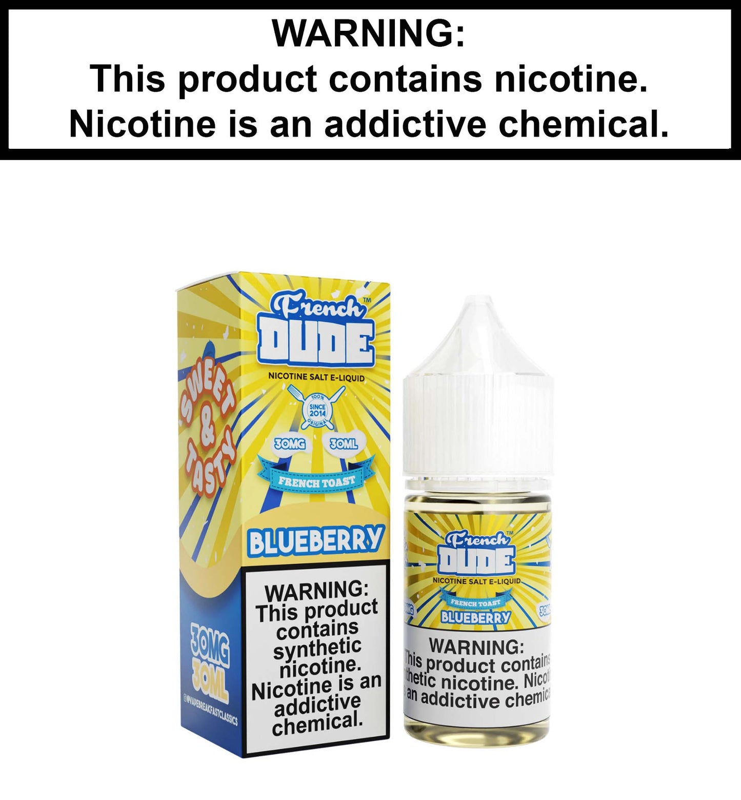 French Dude Blueberry (Nic Salt)
