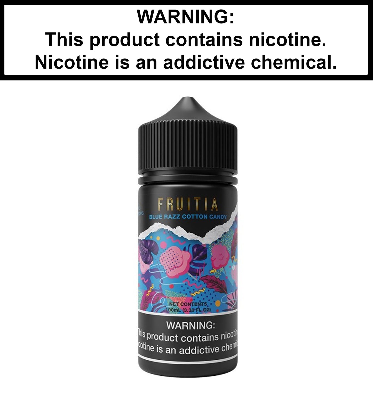 Fruitia Blue Razz Cotton Candy