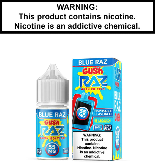 Pod Juice Blue Razz Gush(Nic Salt)