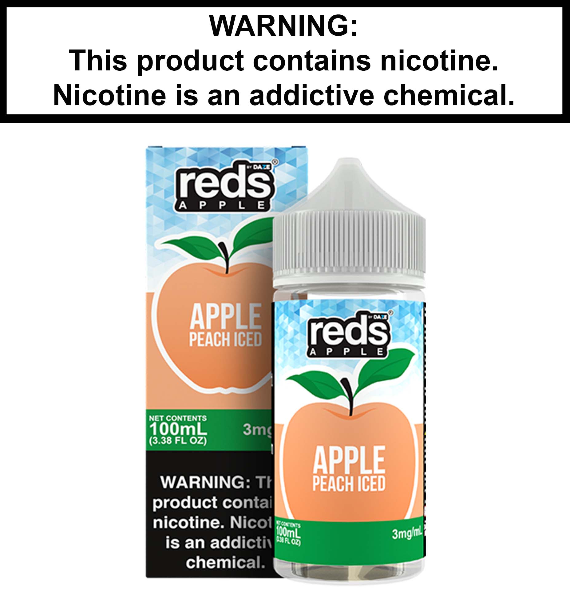 Red's Peach Ice Vapor Villa Red's Peach Ice Vapor Villa