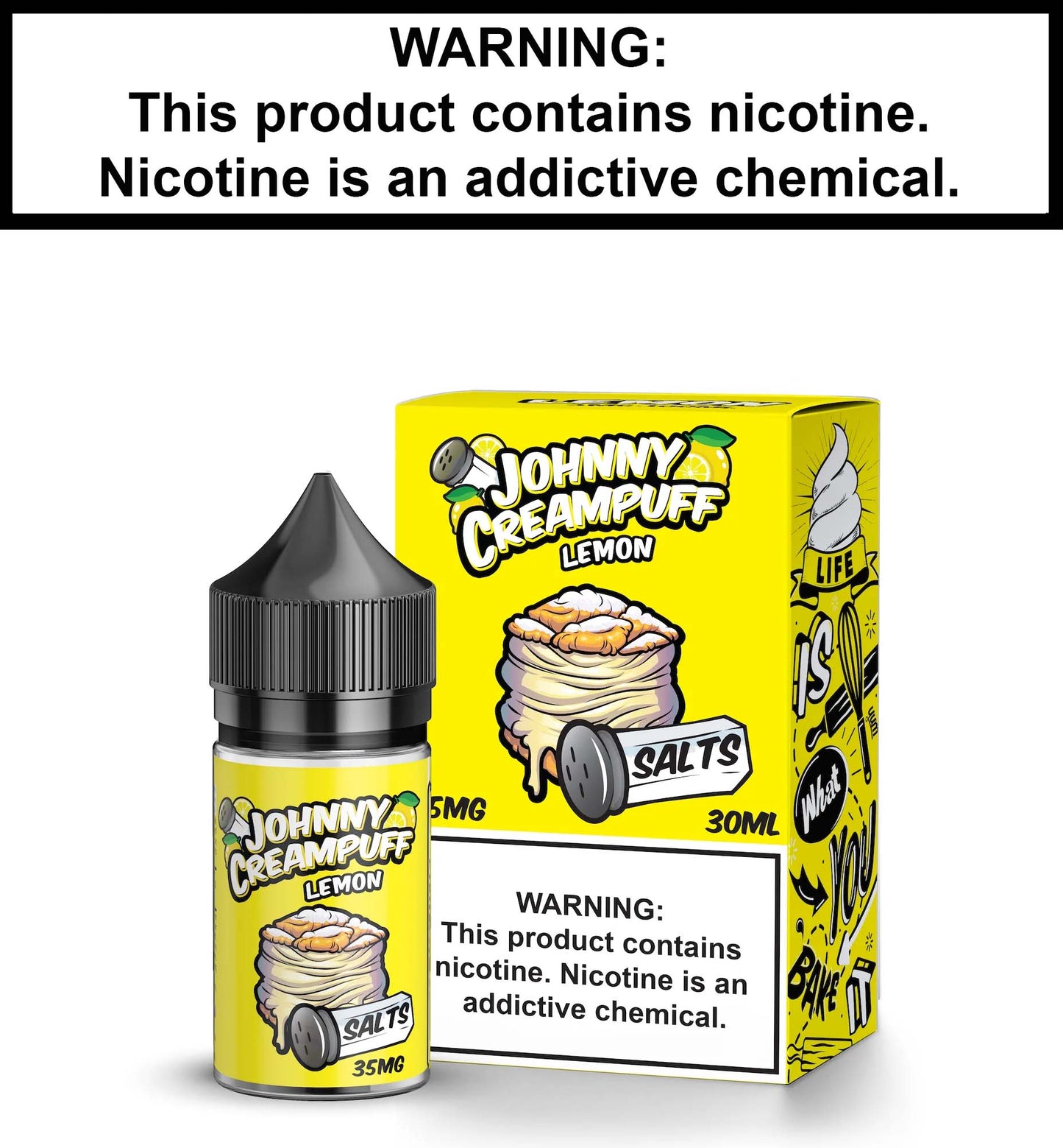 Johnny Creampuff Lemon (Nic Salt)