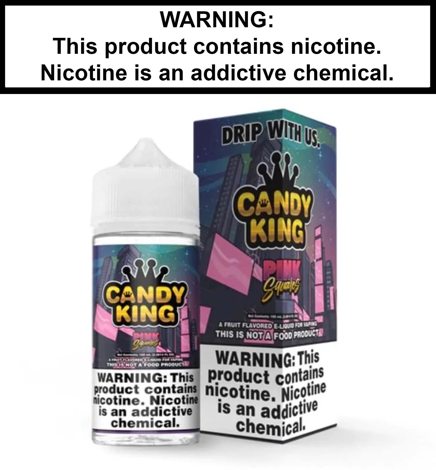 Candy King Pink Squares Vapor Villa Candy King Pink Squares Vapor Villa