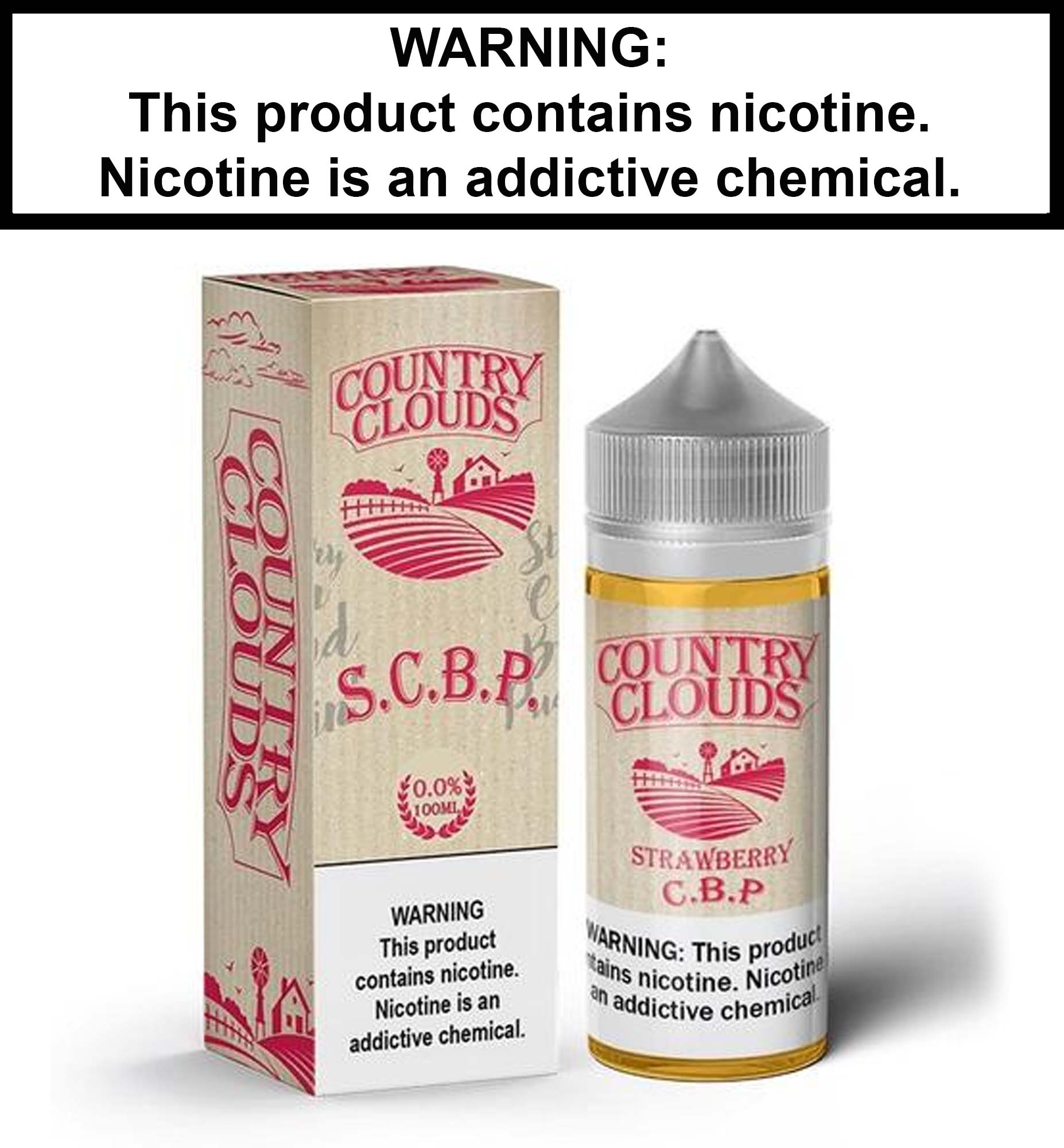 Country Clouds Strawberry C.B.P. Vapor Villa Country Clouds Strawberry C.B.P. Vapor Villa