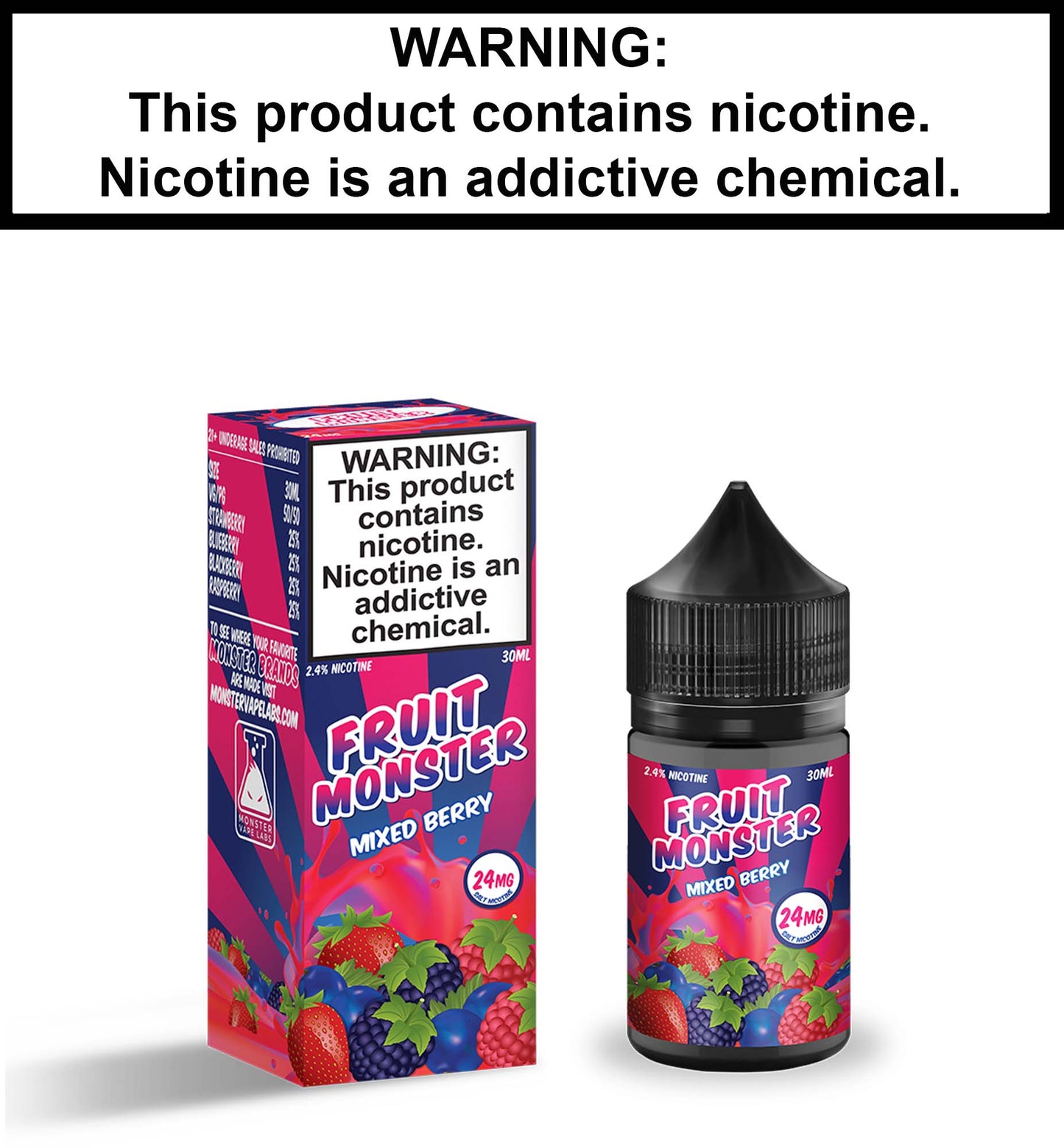 Fruit Monster Mixed Berry (Nic Salt)
