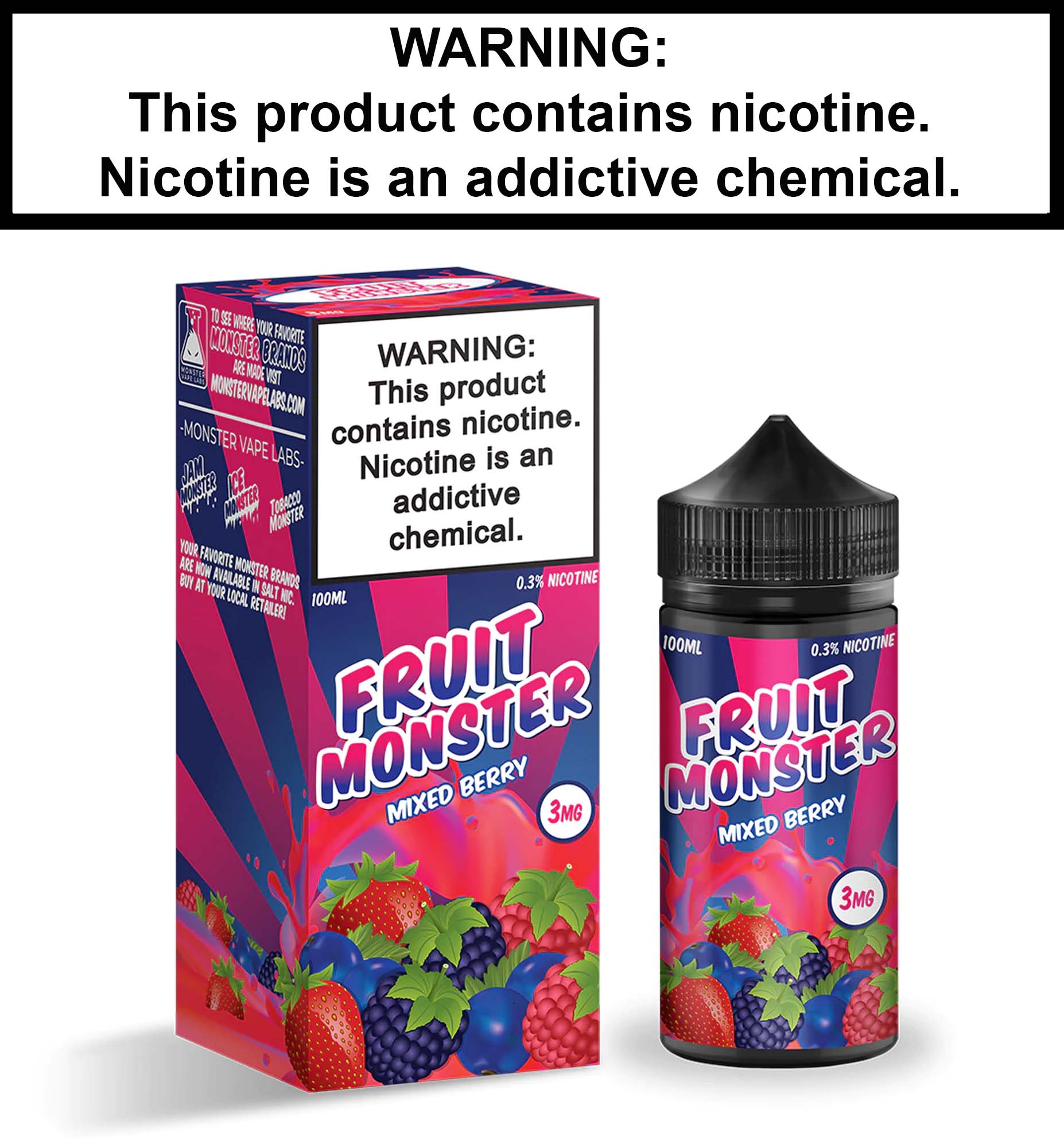 Fruit Monster Mixed Berry Vapor Villa Fruit Monster Mixed Berry Vapor Villa
