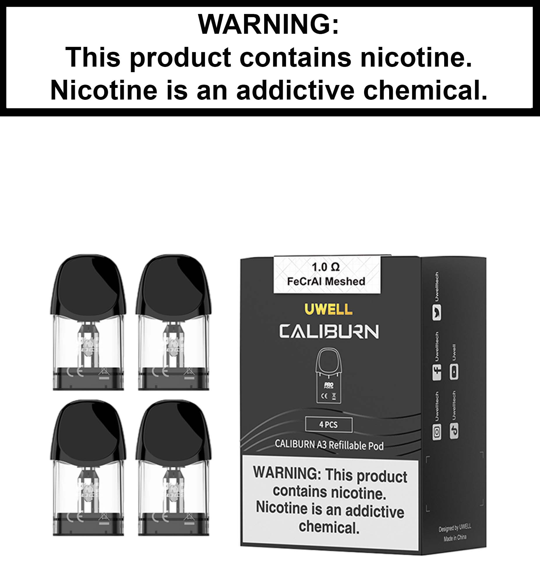 Uwell Caliburn A3 Pods Vapor Villa Uwell Caliburn A3 Pods Vapor Villa