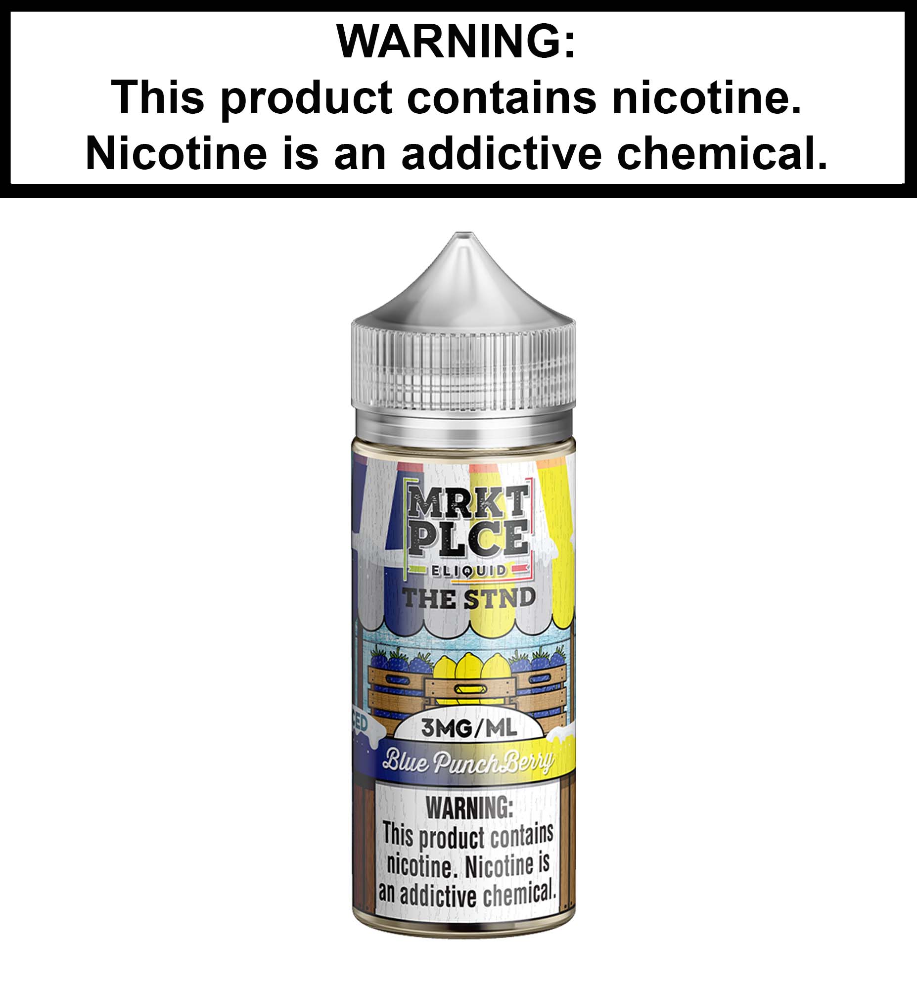 MRKT PLCE Blue Punchberry Iced Vapor Villa MRKT PLCE Blue Punchberry Iced Vapor Villa