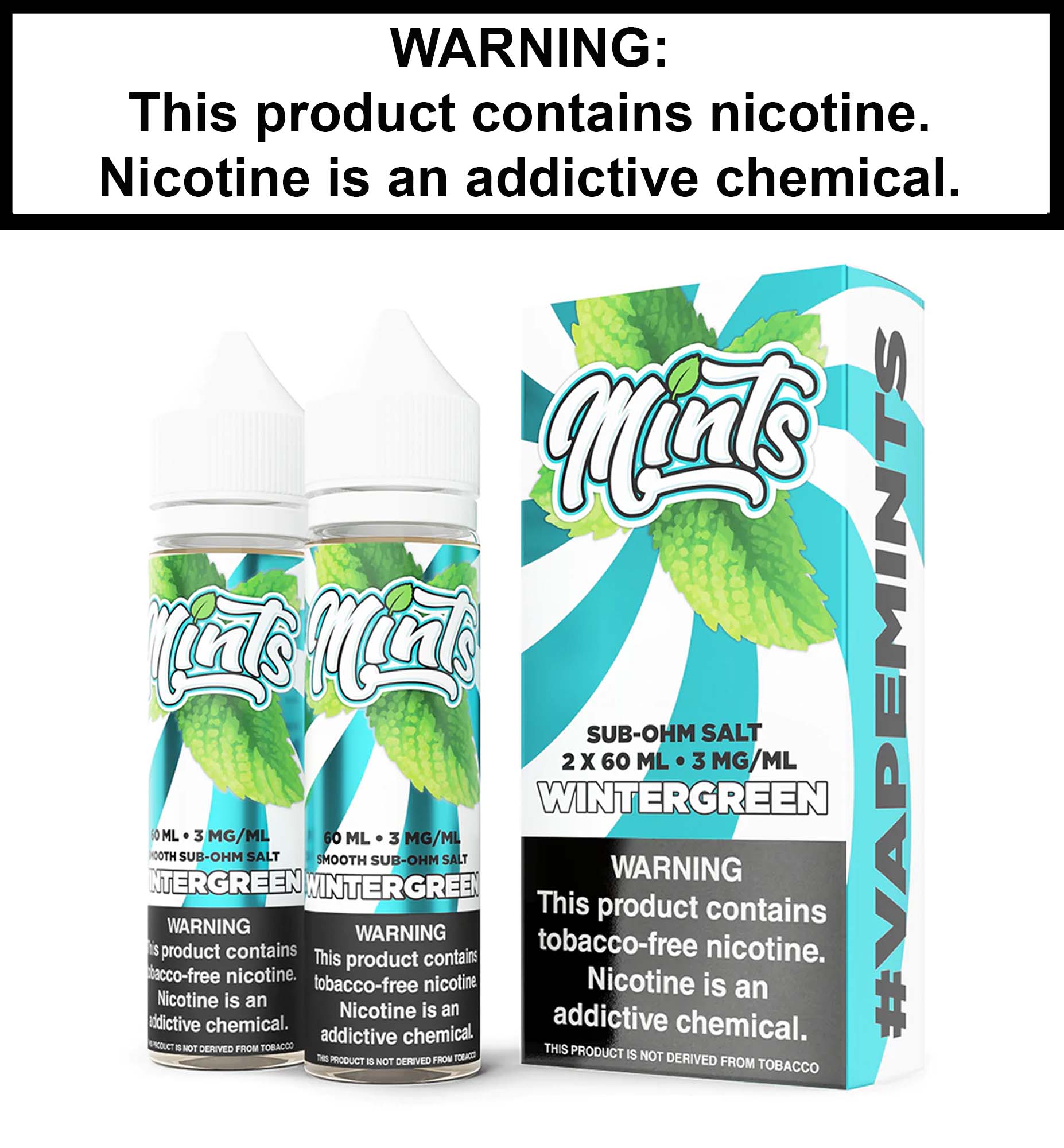 Mints Vape Co. Wintergreen Vapor Villa Mints Vape Co. Wintergreen Vapor Villa