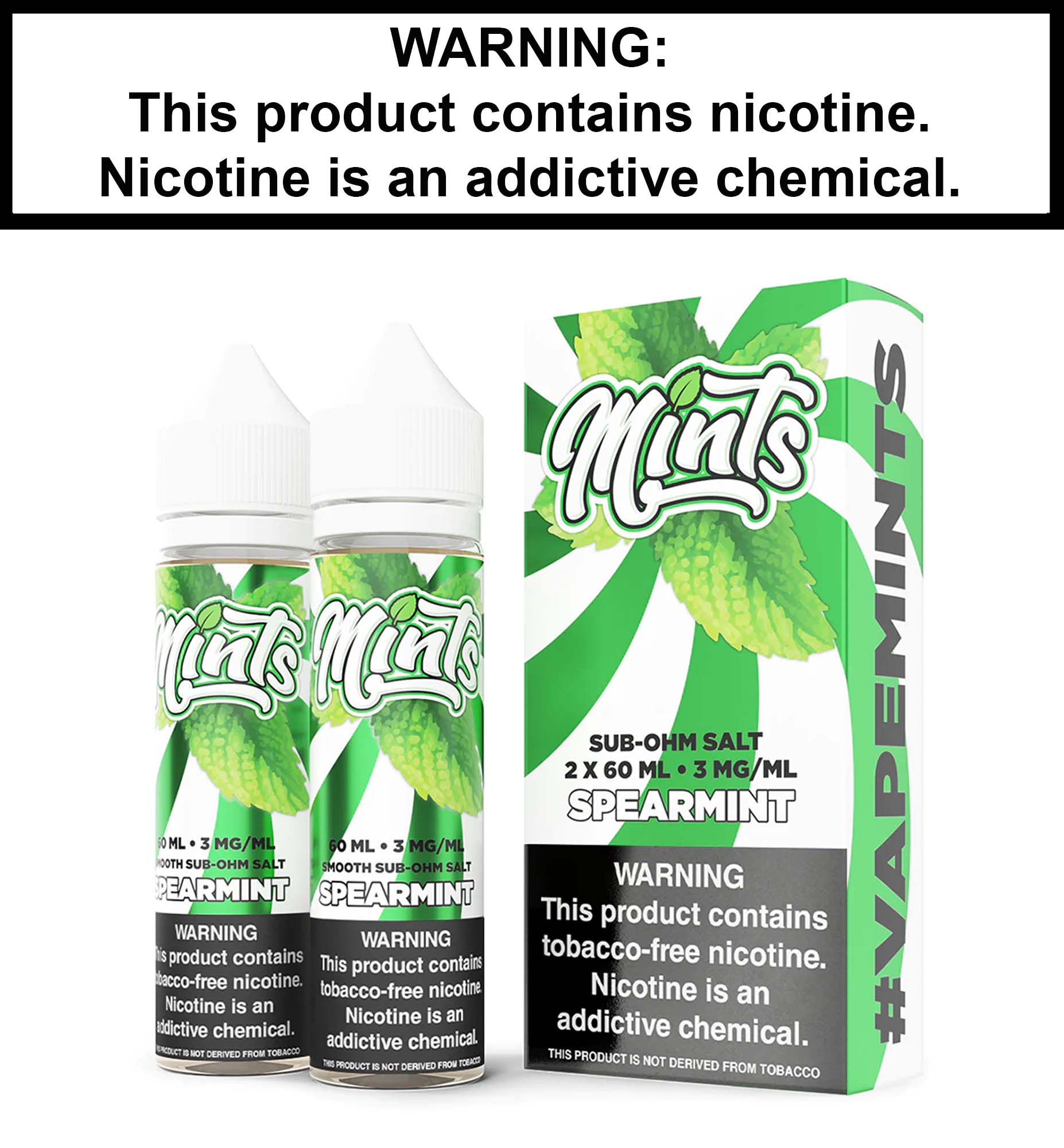 Mints Vape Co. Spearmint Vapor Villa Mints Vape Co. Spearmint Vapor Villa