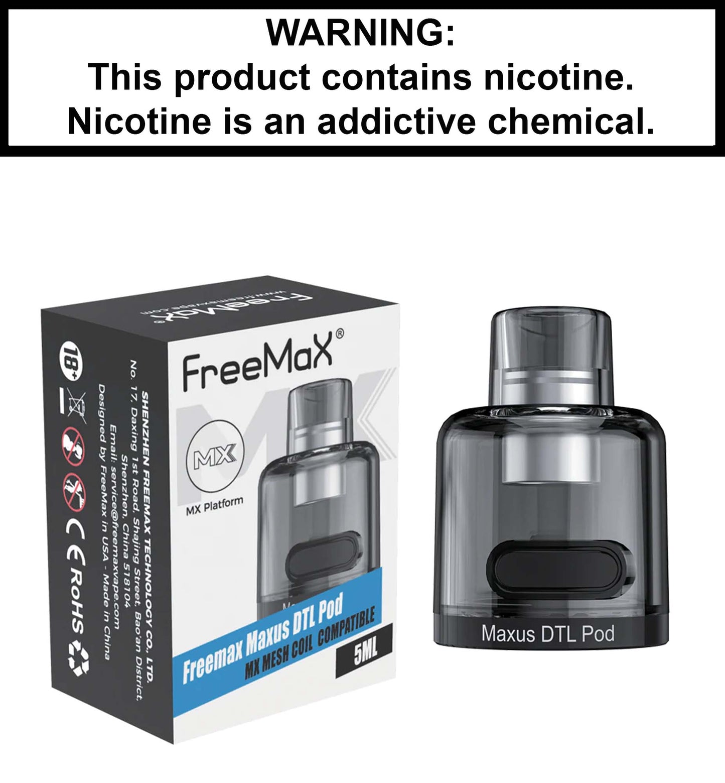 Freemax Maxus Replacement Pod