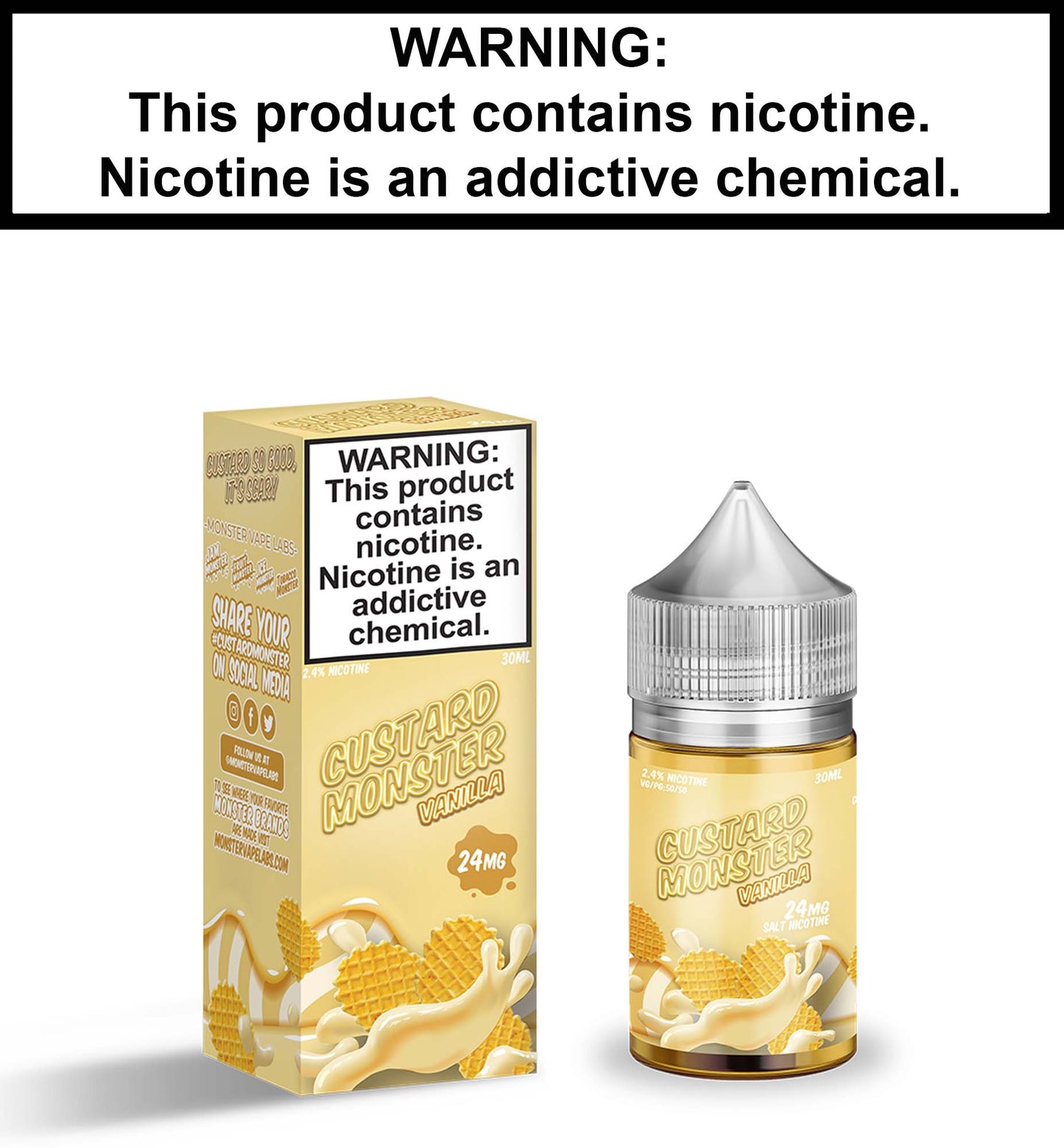Custard Monster Vanilla (Nic Salt)