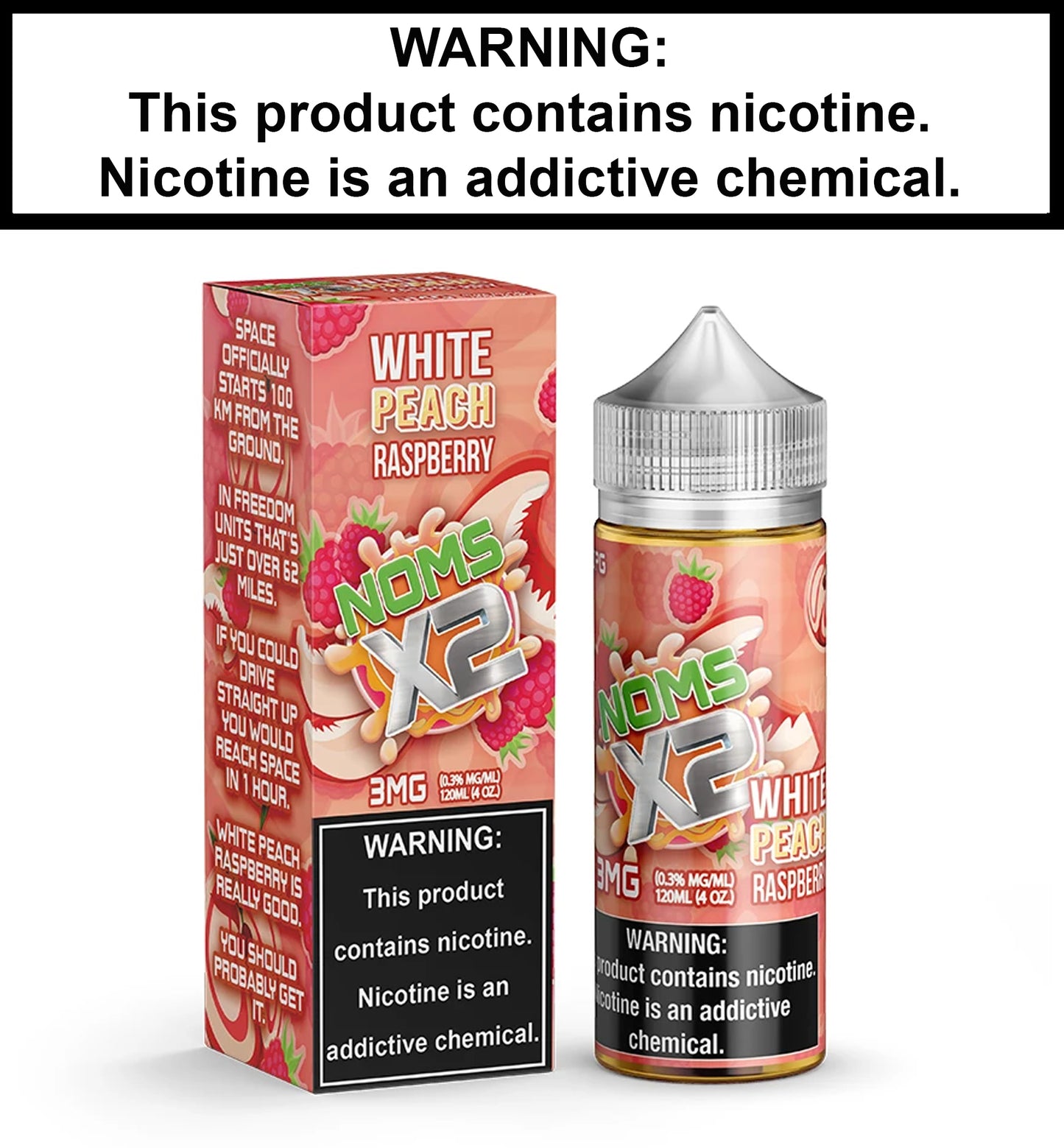 Noms White Peach Raspberry