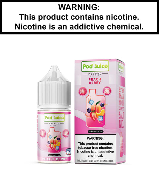 Pod Juice Peach Berry (Nic Salt)