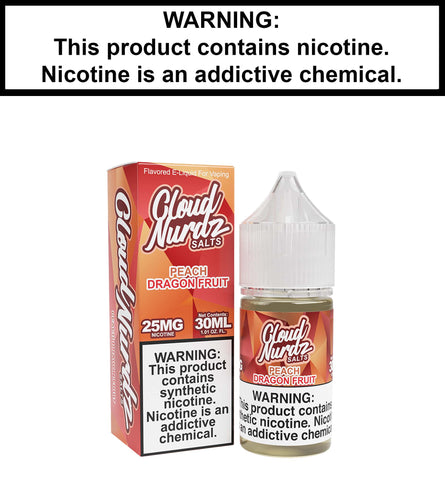 Cloud Nurdz Peach Dragonfruit (Nic Salt)