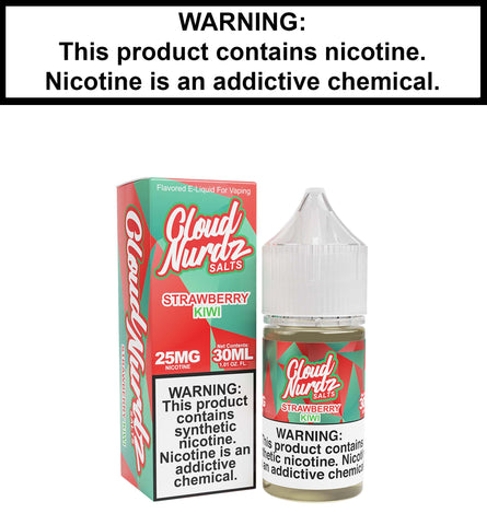 Cloud Nurdz Strawberry Kiwi (Nic Salt)