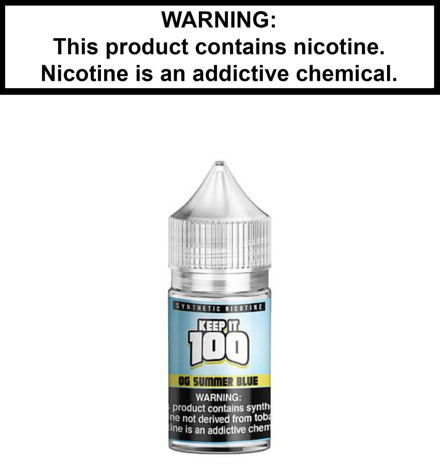 Keep it 100 Summer Blue (Nic Salt)