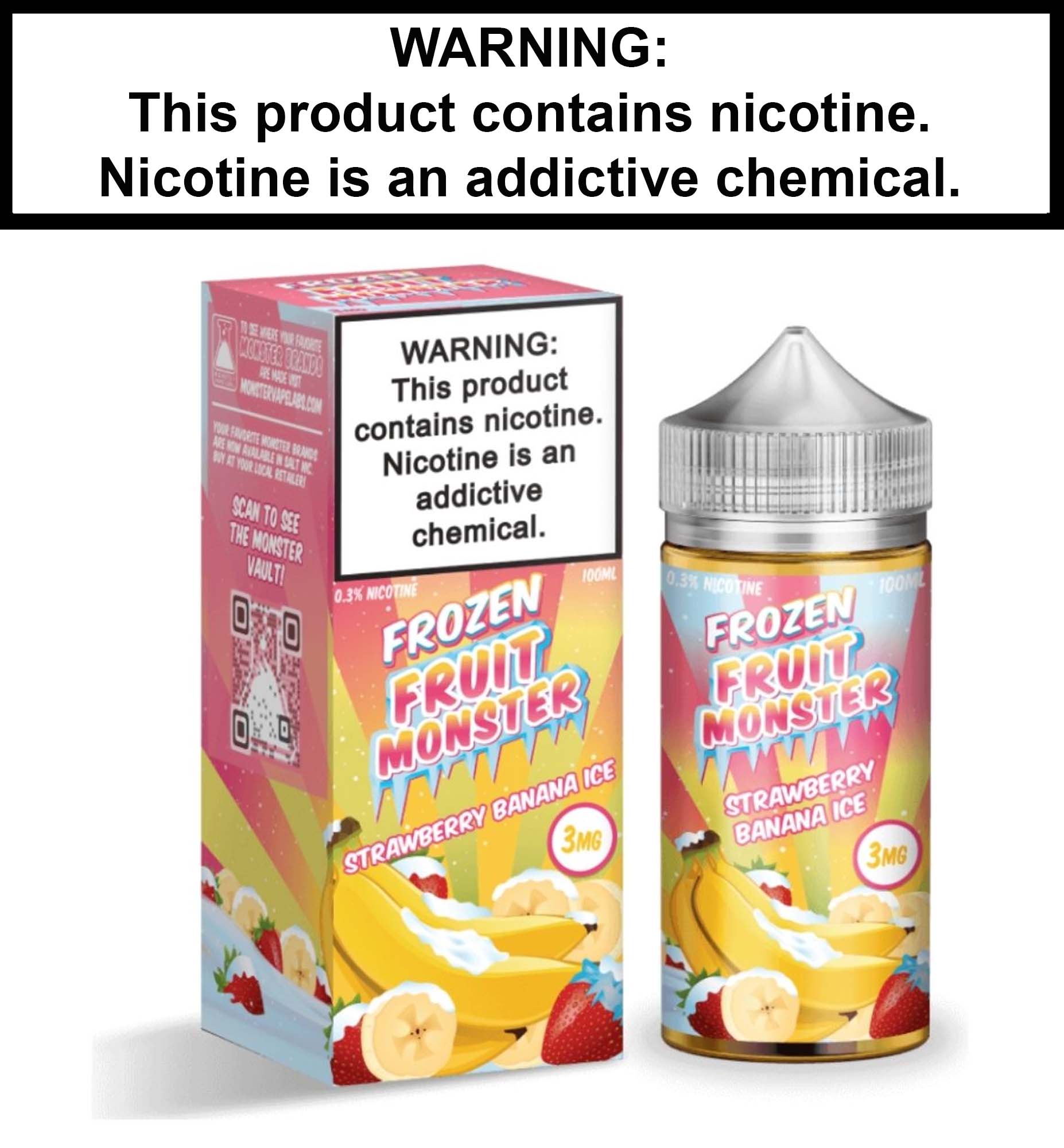 Fruit Monster Strawberry Banana Ice Vapor Villa Fruit Monster Strawberry Banana Ice Vapor Villa