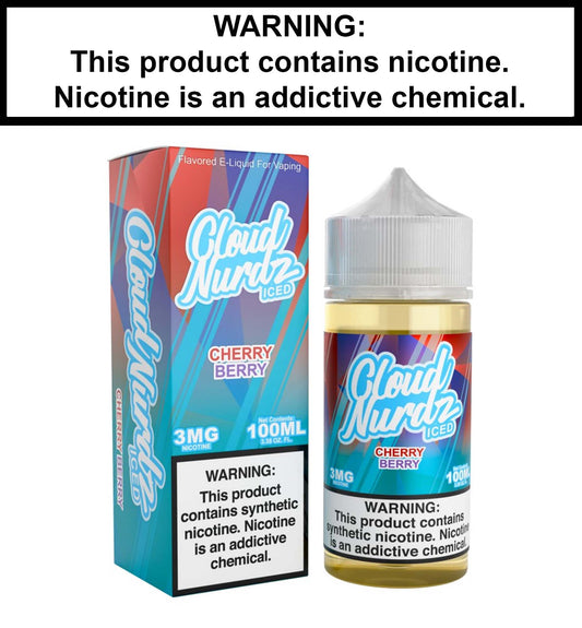 Cloud Nurdz Cherry Berry Iced