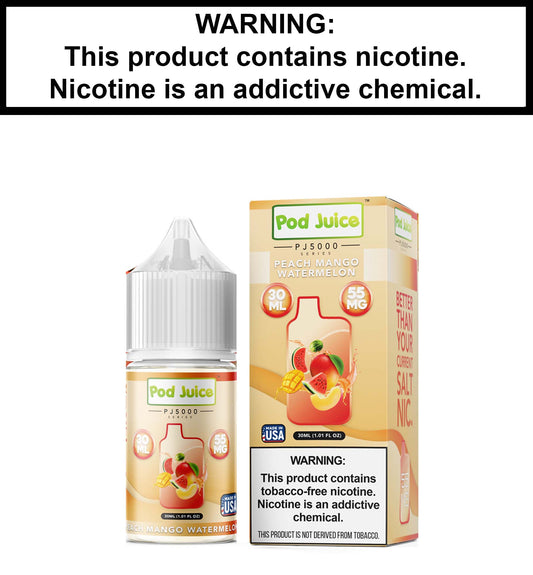 Pod Juice Peach Mango Watermelon (Nic Salt)