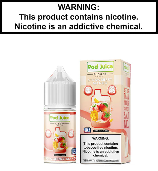 Pod Juice Strawberry Mango (Nic Salt)
