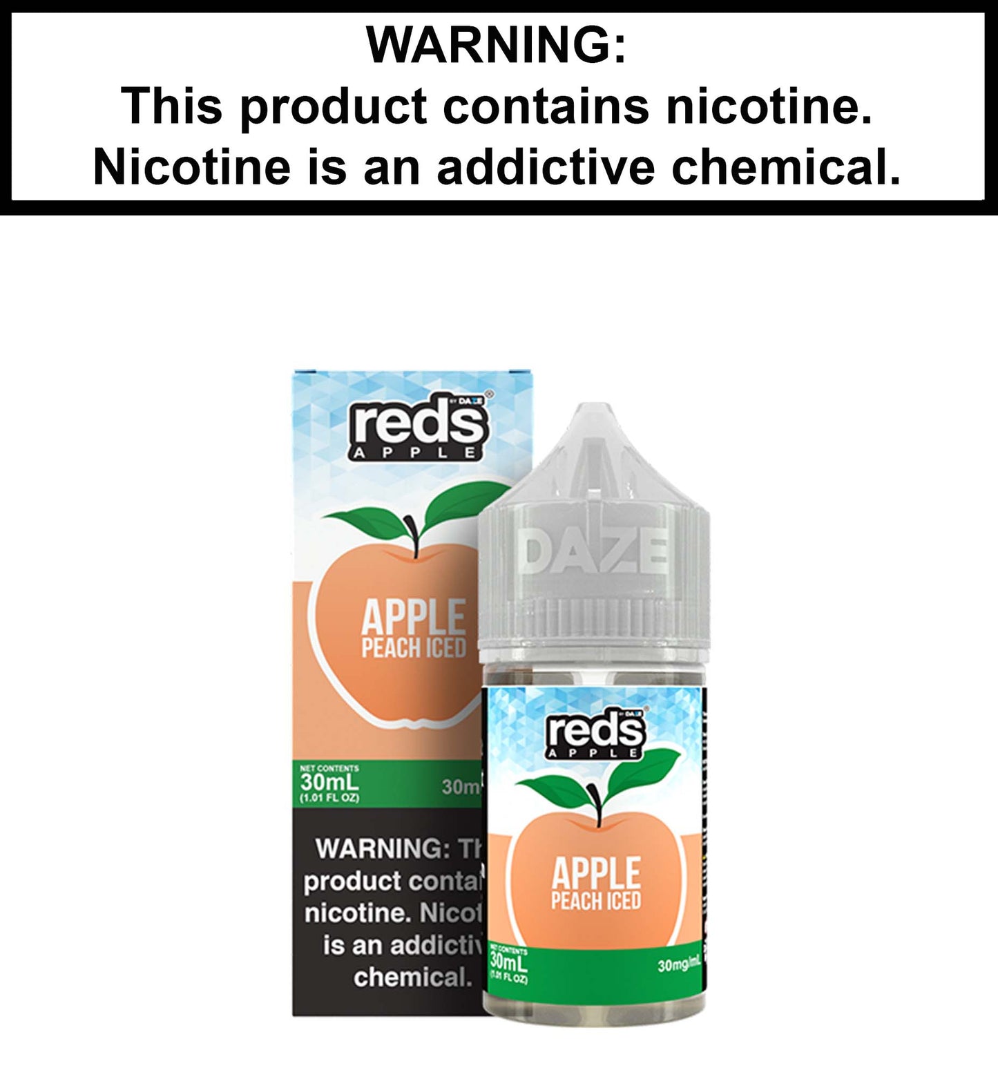 Red's Peach Ice (Nic Salt)