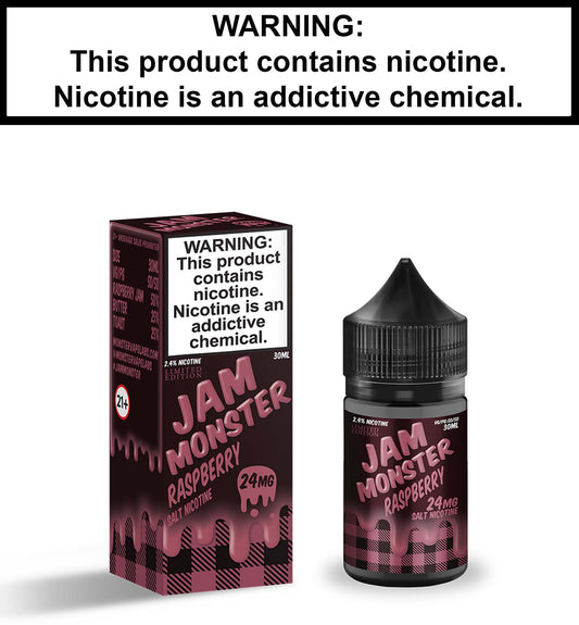 Jam Monster Raspberry (Nic Salt)