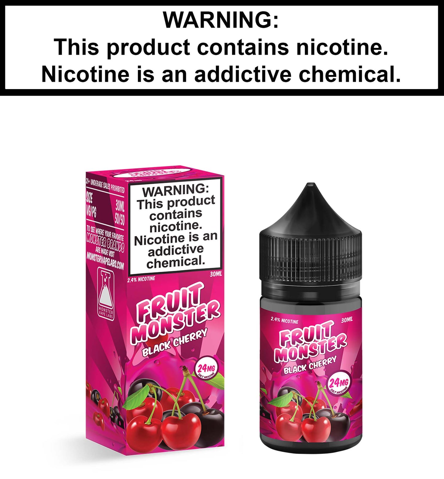 Fruit Monster Black Cherry (Nic Salt)