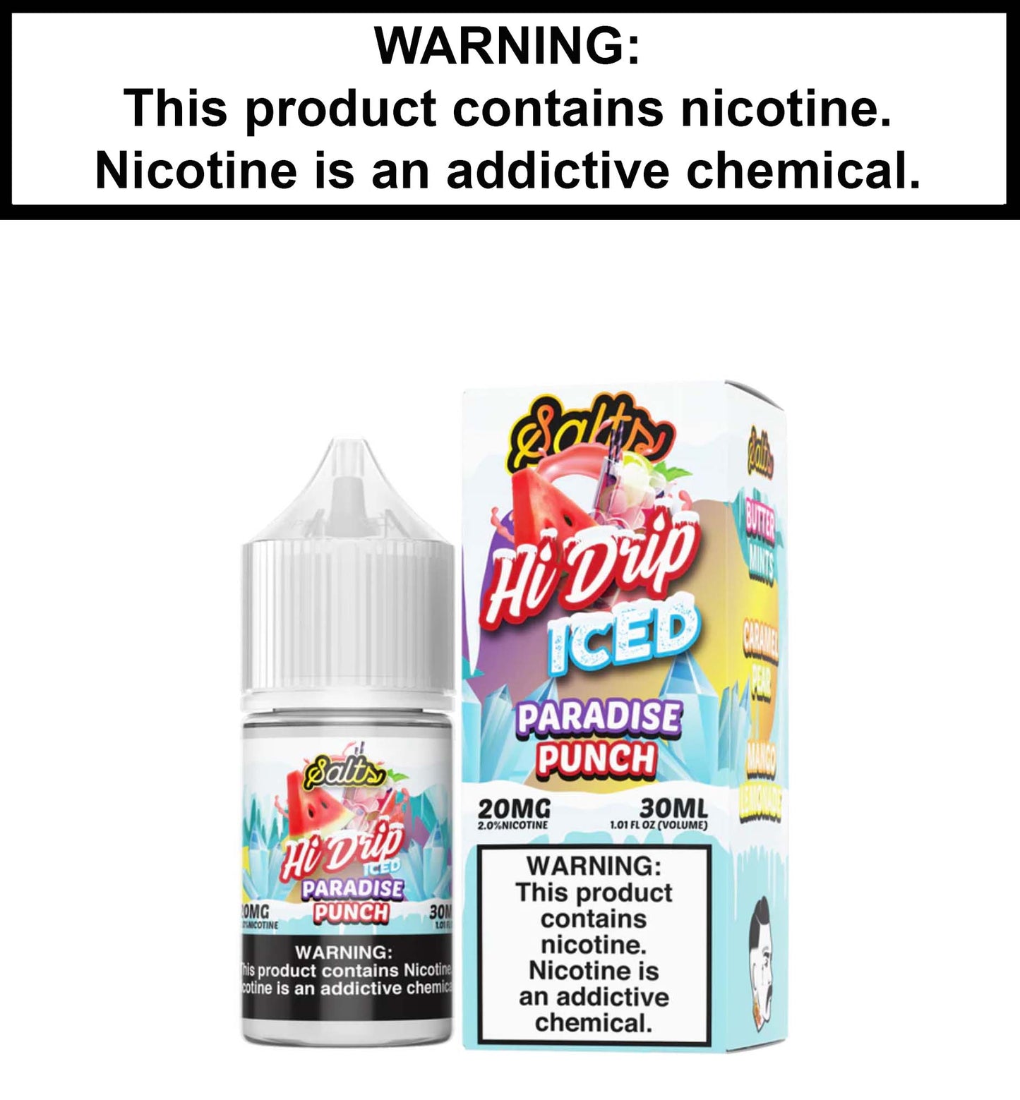 Hi-Drip Paradise Punch Iced (Nic Salt)