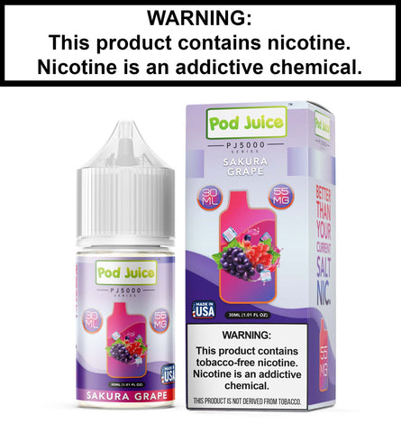 Sakura Grape (Nic Salt) - 30ml