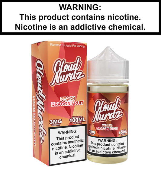 Cloud Nurdz Peach Dragonfruit