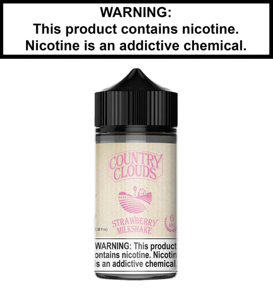Country Clouds Strawberry Milkshake